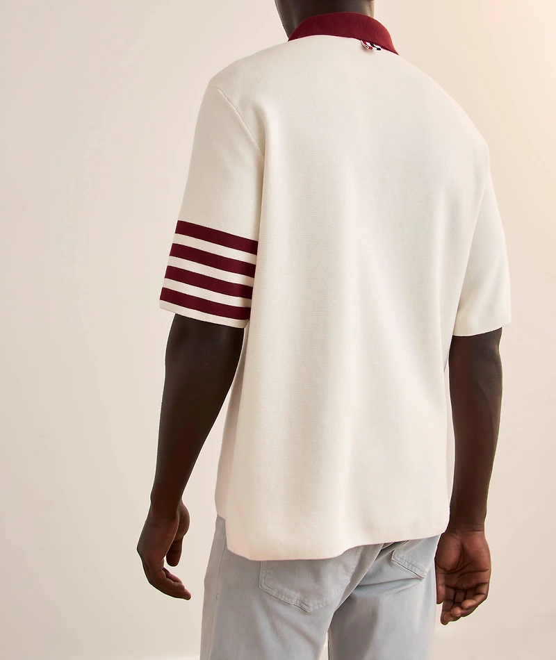 Milano Stitch 4-Bar Rugby Polo