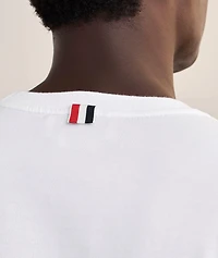 Side Slit Cotton Jersey T-Shirt