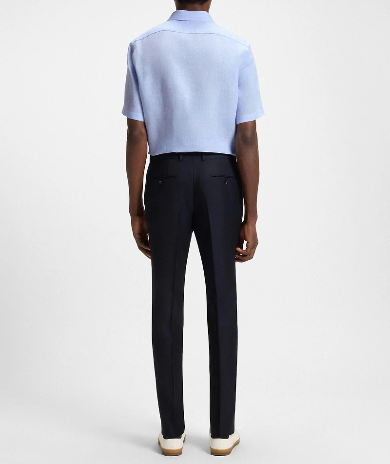 X Beckham Linen Dress Shirt
