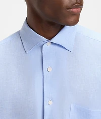 X Beckham Linen Dress Shirt