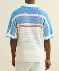 Cotton Tennis Crochet Shirt