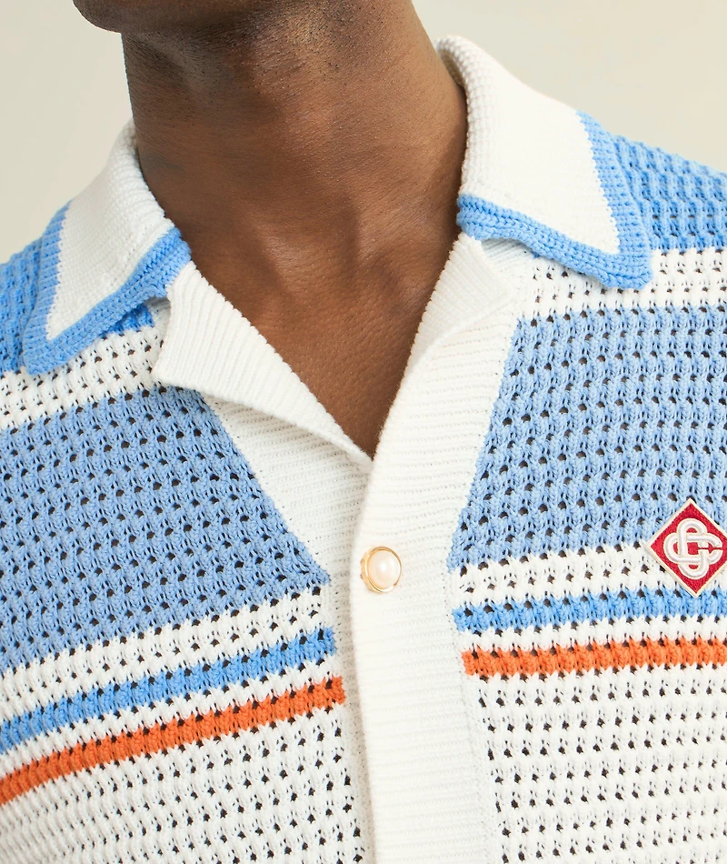 Cotton Tennis Crochet Shirt