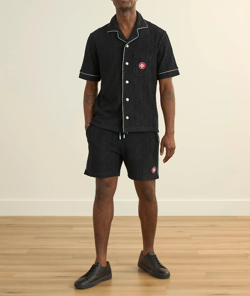 Monogram Jacquard Towelling Shirt