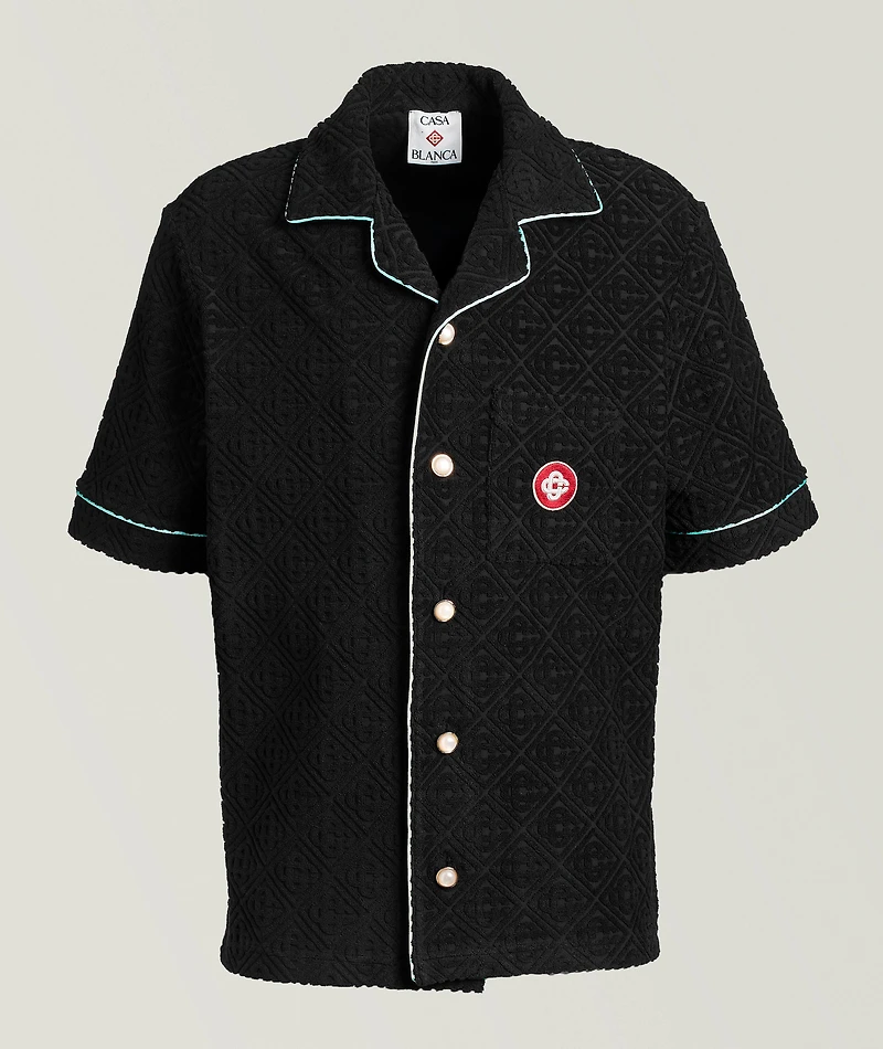 Monogram Jacquard Towelling Shirt