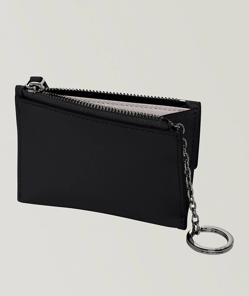 Leather Flap Card Case