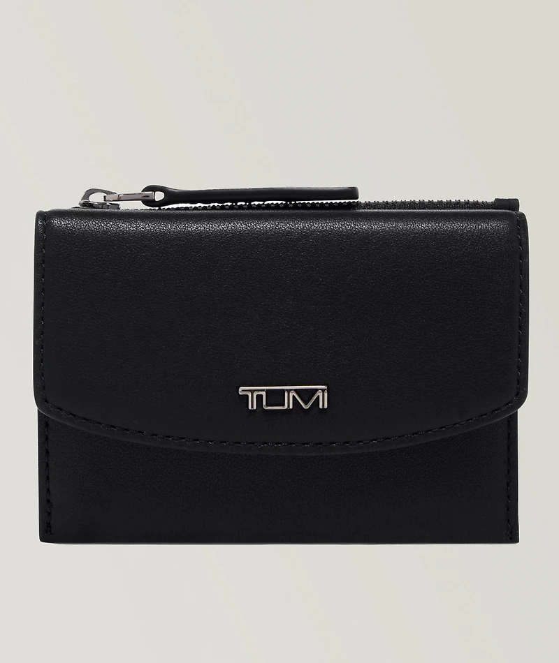 Leather Flap Card Case
