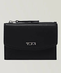 Leather Flap Card Case