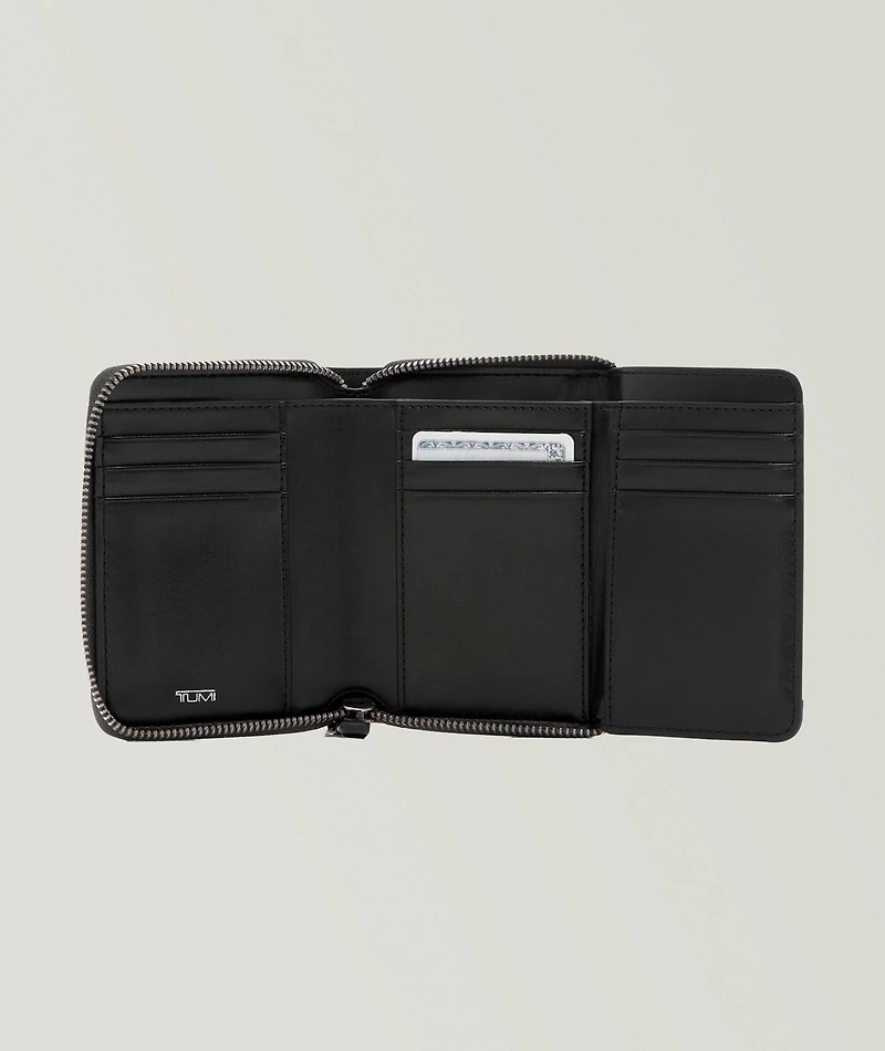 Belden Tri-Fold Zip-Around Wallet