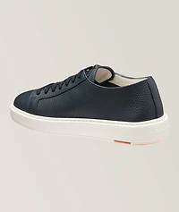 Pebbled Deerskin Sneakers