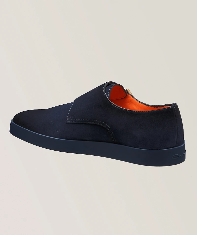 Atlantis Suede Double Monkstraps