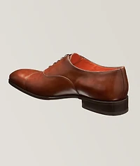 Leather Cap-Toe Oxfords