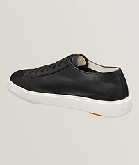 Pebbled Deerskin Sneakers