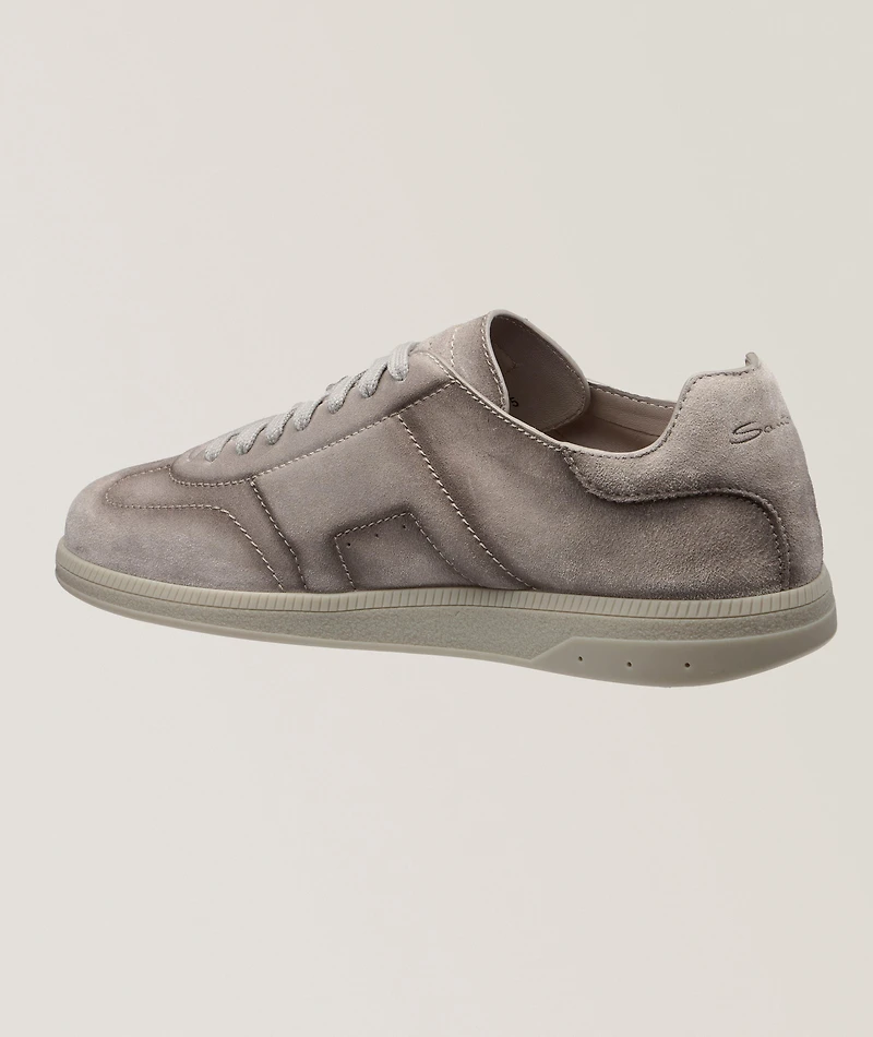 Retro Tonal Suede Sneakers