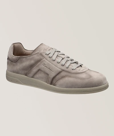 Retro Tonal Suede Sneakers