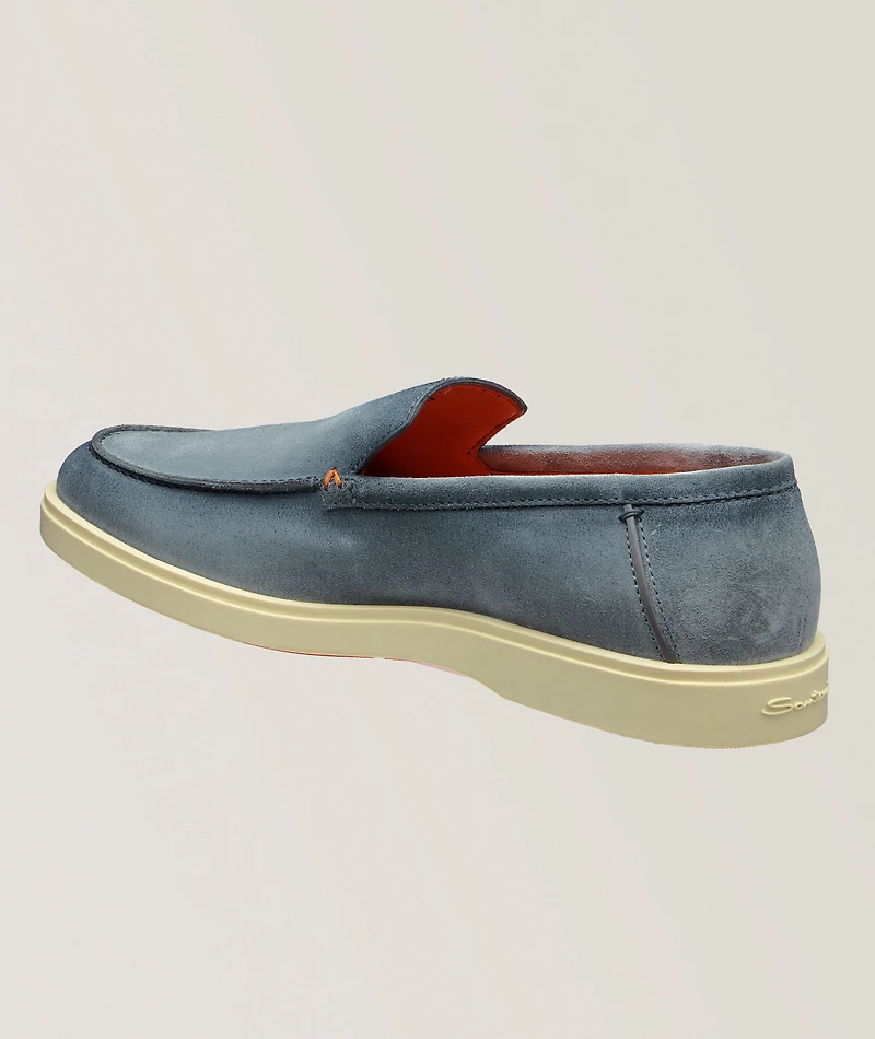 Suede Loafers