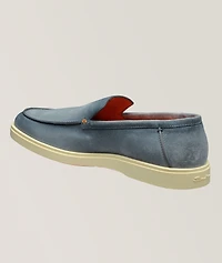 Suede Loafers
