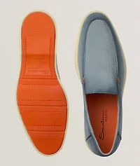 Suede Loafers