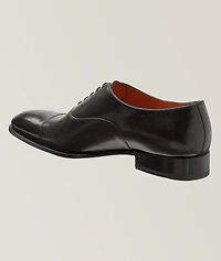 Leather Cap-Toe Oxfords