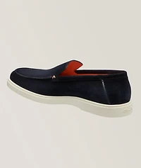 Suede Loafers