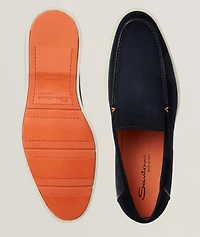 Suede Loafers