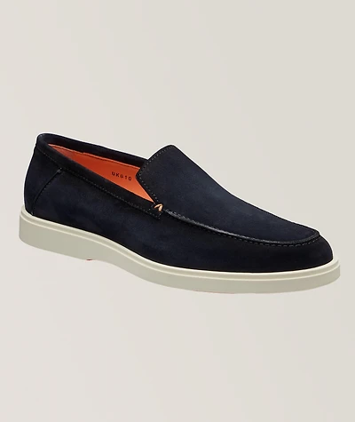Suede Loafers