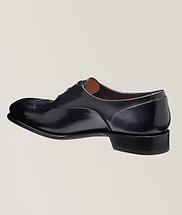 Burnished Leather Oxfords
