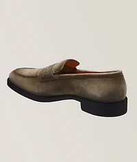 Easy Suede Penny Loafers
