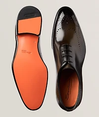 Burnished Leather Oxford Brogues