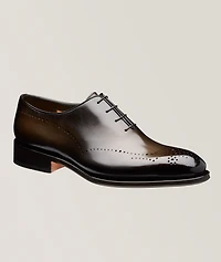 Burnished Leather Oxford Brogues