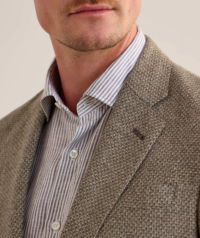 Virgin Wool-Cashmere Sport Jacket