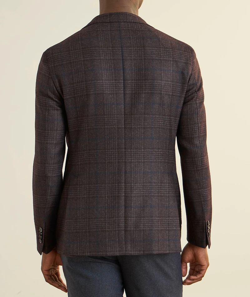 Checked Wool Sport Jacket