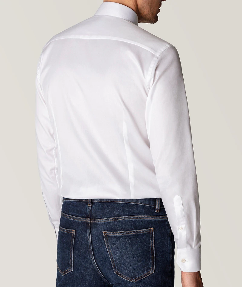 Contemporary-Fit Twill Dress Shirt