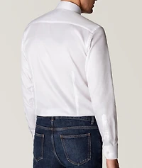 Contemporary-Fit Twill Dress Shirt