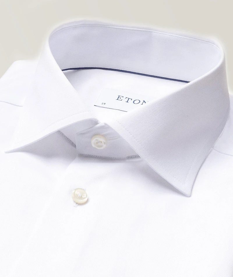 Contemporary-Fit Twill Dress Shirt