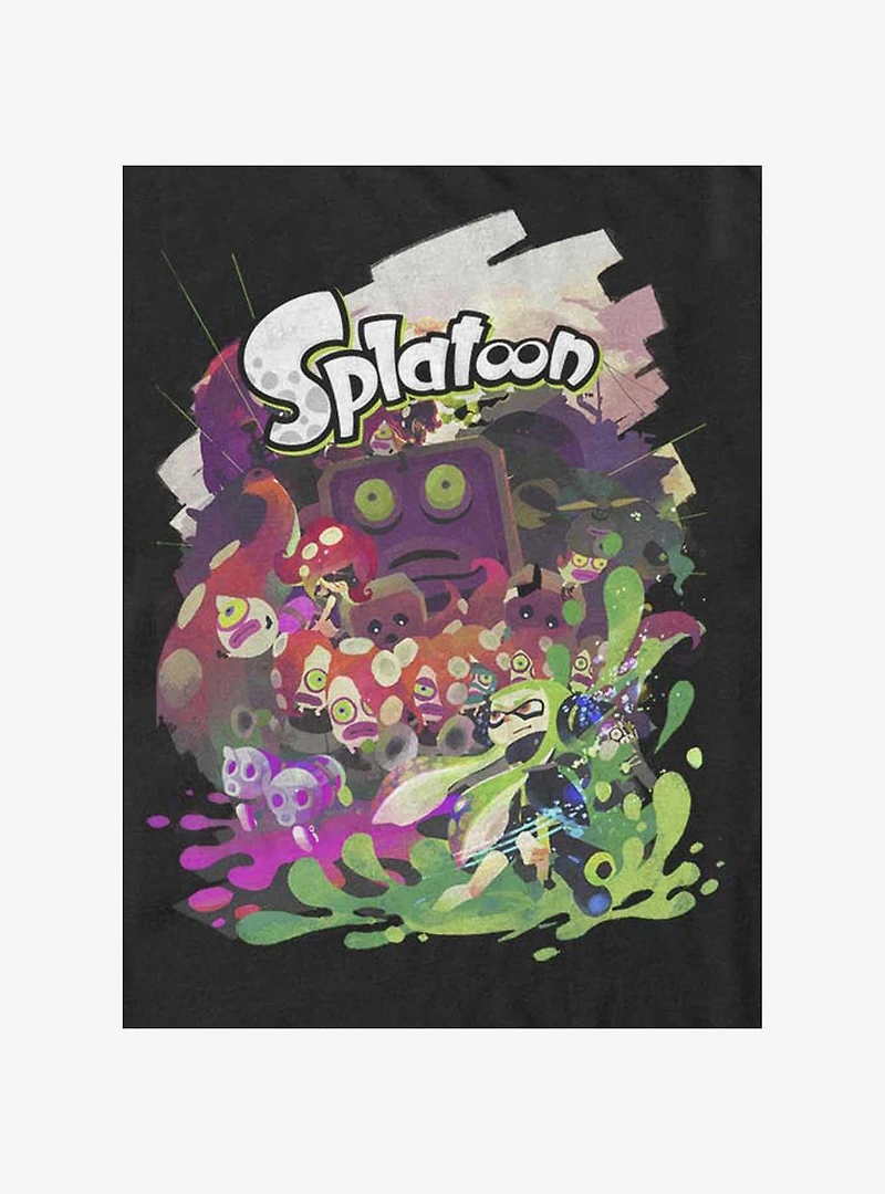 Nintendo Splatoon Characters T-Shirt