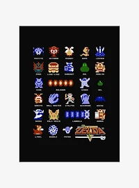Nintendo Pixelated Legend of Zelda Enemies T-Shirt