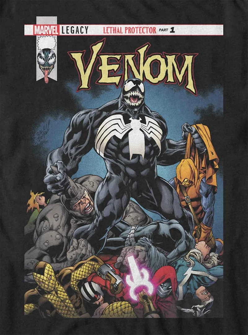 Marvel Venom Lethal Protector Pile T-Shirt