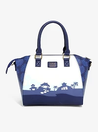 Loungefly Disney Lilo & Stitch Dark Blue Satchel Bag