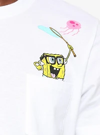 SpongeBob SquarePants Jellyfishing Pocket T-Shirt