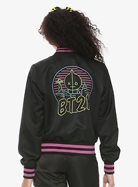 BT21 Neon Girls Bomber Jacket