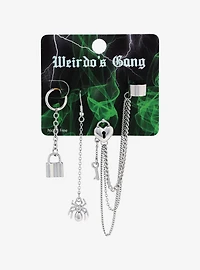 Weirdo's Gang Mismatch Cuff Earring Set