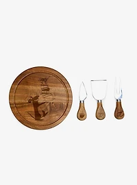 Disney Pixar Ratatouille Acacia Cheese Board & Tools Set