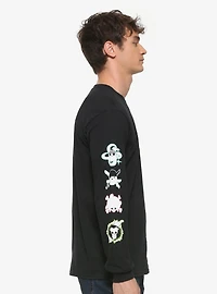 One Piece Straw Hat Pirates Symbols Long Sleeve T-Shirt
