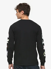 One Piece Straw Hat Pirates Symbols Long Sleeve T-Shirt