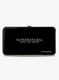 Supernatural Dean Smiling Pie Galaxy Hinged Wallet