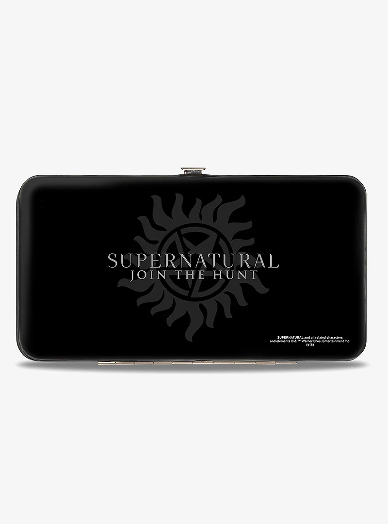 Supernatural Winchester Brothers Close Up Hinged Wallet
