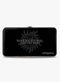 Supernatural Winchester Brothers Close Up Hinged Wallet