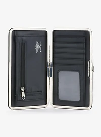 Supernatural Dean Smiling Pie Galaxy Hinged Wallet