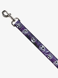 The Nightmare Before Christmas Jack Expressions Ghosts In Cemetery Dog Leash