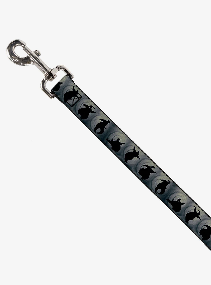 The Nightmare Before Christmas Oogie Boogie Silhouette Poses Dog Leash